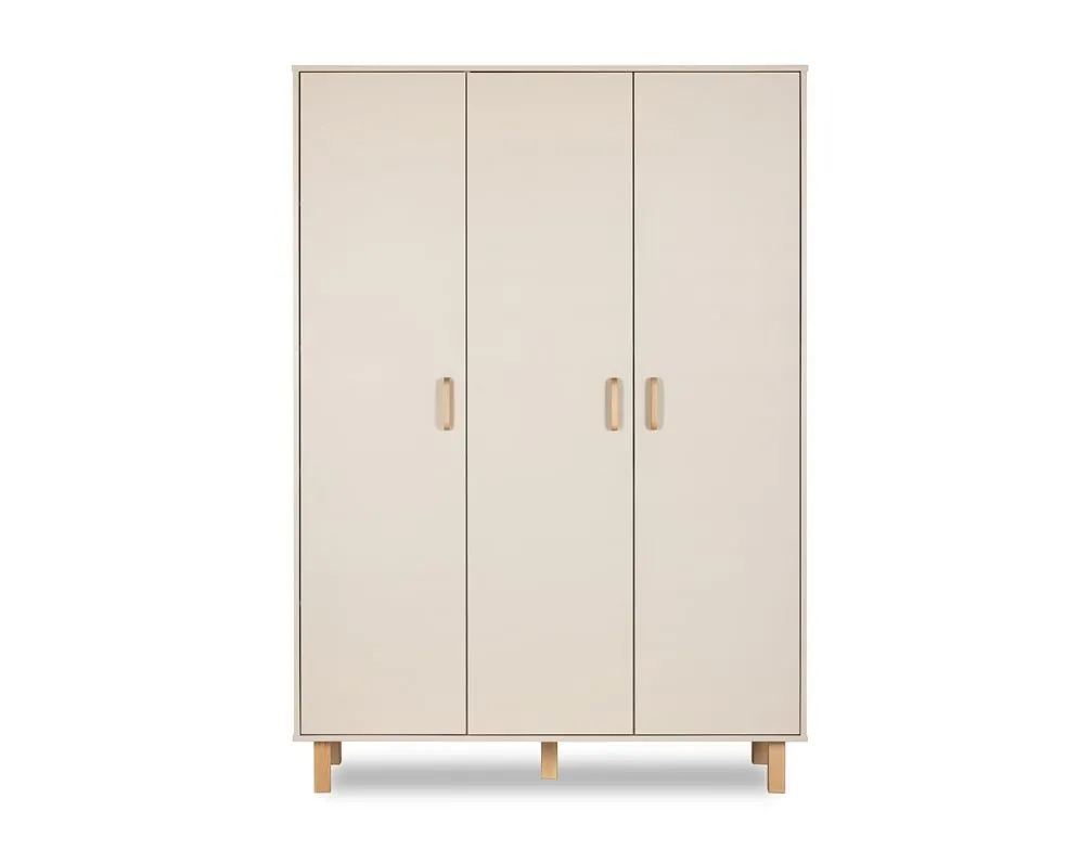 Szafa LAURA 3D buk/szampańska I sklep meblowy MIRAT. styl SKANDYNAWSKI kolekcja LAURA