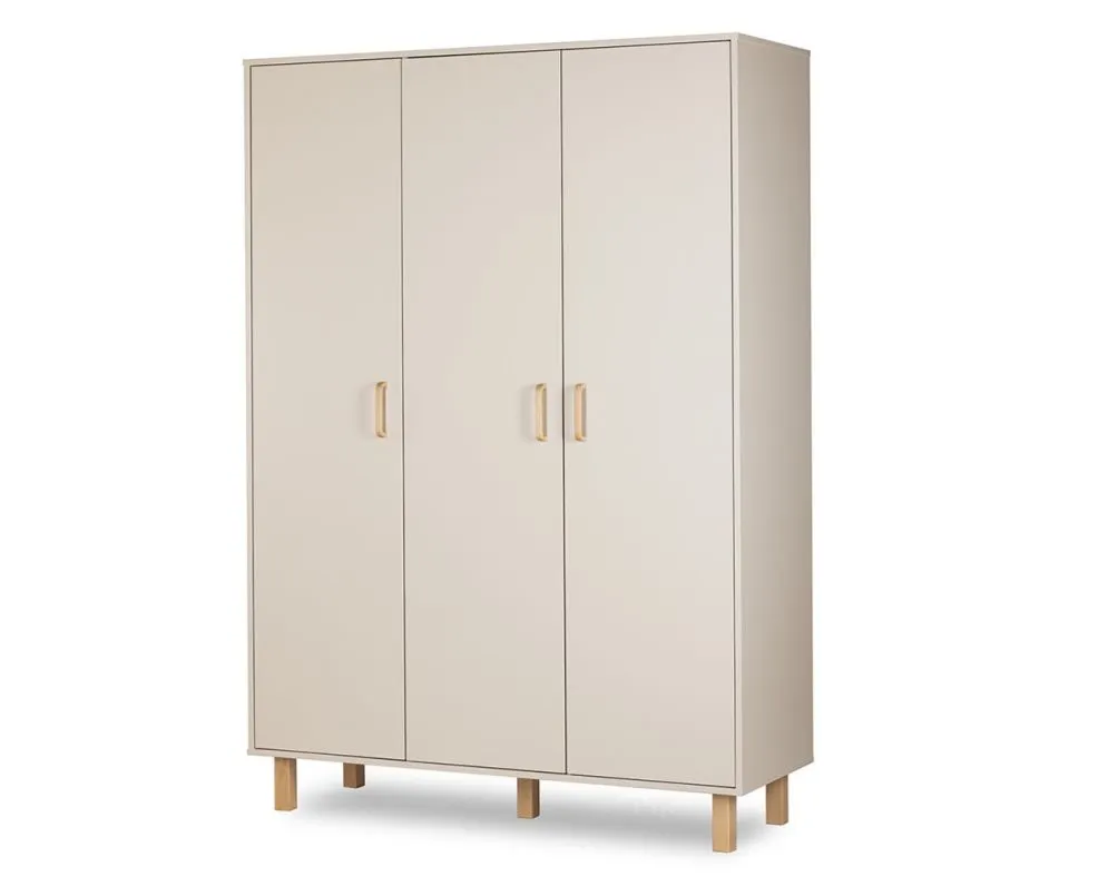 Szafa LAURA 3D buk/szampańska I sklep meblowy MIRAT. styl SKANDYNAWSKI kolekcja LAURA