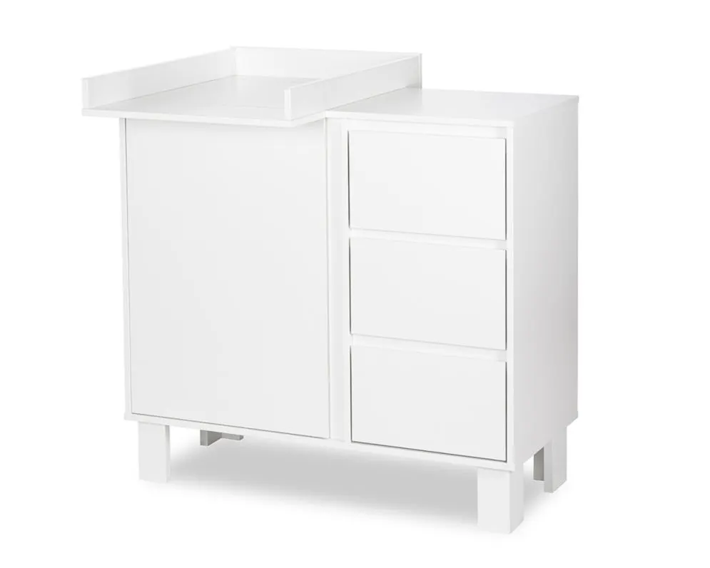 Komoda dla dzieci OLIVIA 100 biała I sklep meblowy MIRAT. styl SKANDYNAWSKI kolekcja OLIVIA