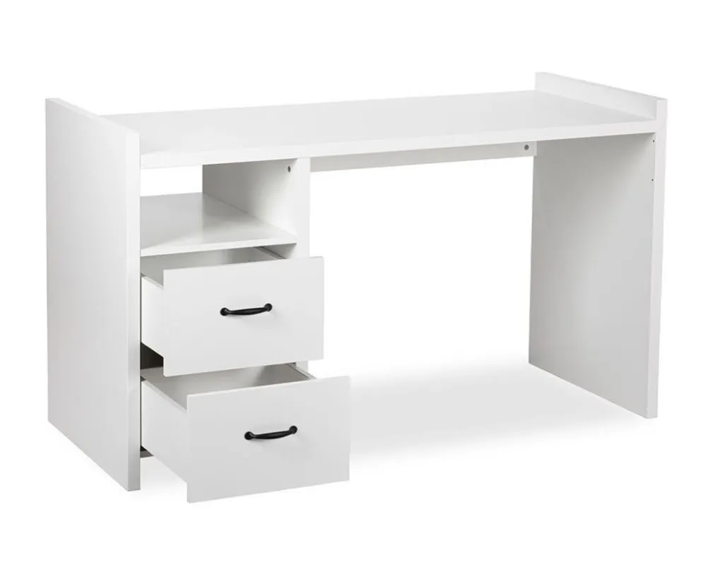 Biurko dziecięce AMELIA 145cm białe z szufladami I sklep meblowy MIRAT. styl SKANDYNAWSKI kolekcja AMELIA