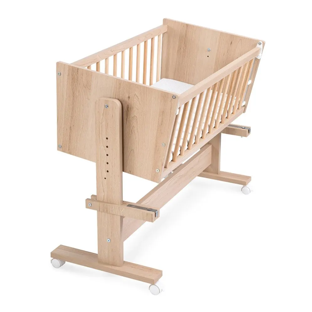 Łóżeczko kołyska KAJA 5w1 buk dostawne małe I sklep meblowy MIRAT. styl SKANDYNAWSKI