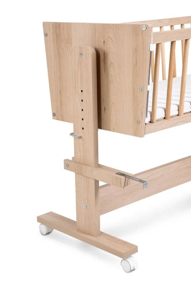 Łóżeczko kołyska KAJA 5w1 buk dostawne małe I sklep meblowy MIRAT. styl SKANDYNAWSKI