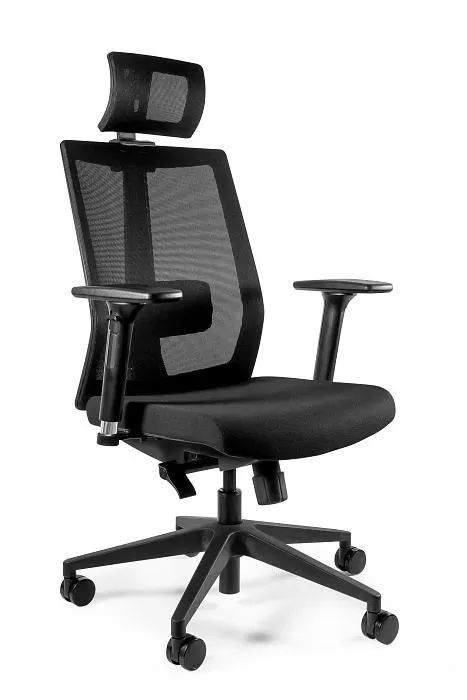 Fotel biurowy SCOPE czarny z podłokietnikami 3D | MIRAT. w stylu  kolekcja