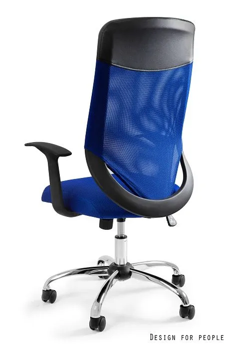 Fotel biurowy MOBI PLUS niebieski z podłokietnikami | MIRAT. w stylu  kolekcja