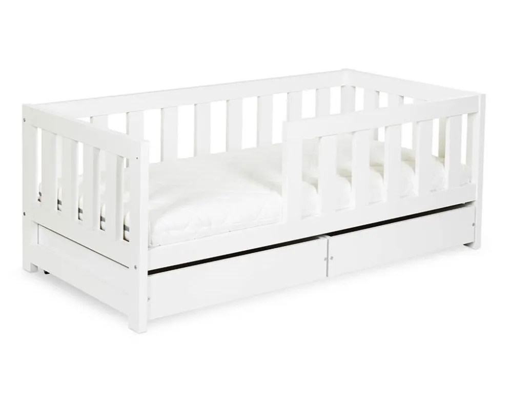 Łóżko młodzieżowe AMELIA 160x80 białe skandynawskie I sklep meblowy MIRAT. styl SKANDYNAWSKI kolekcja AMELIA