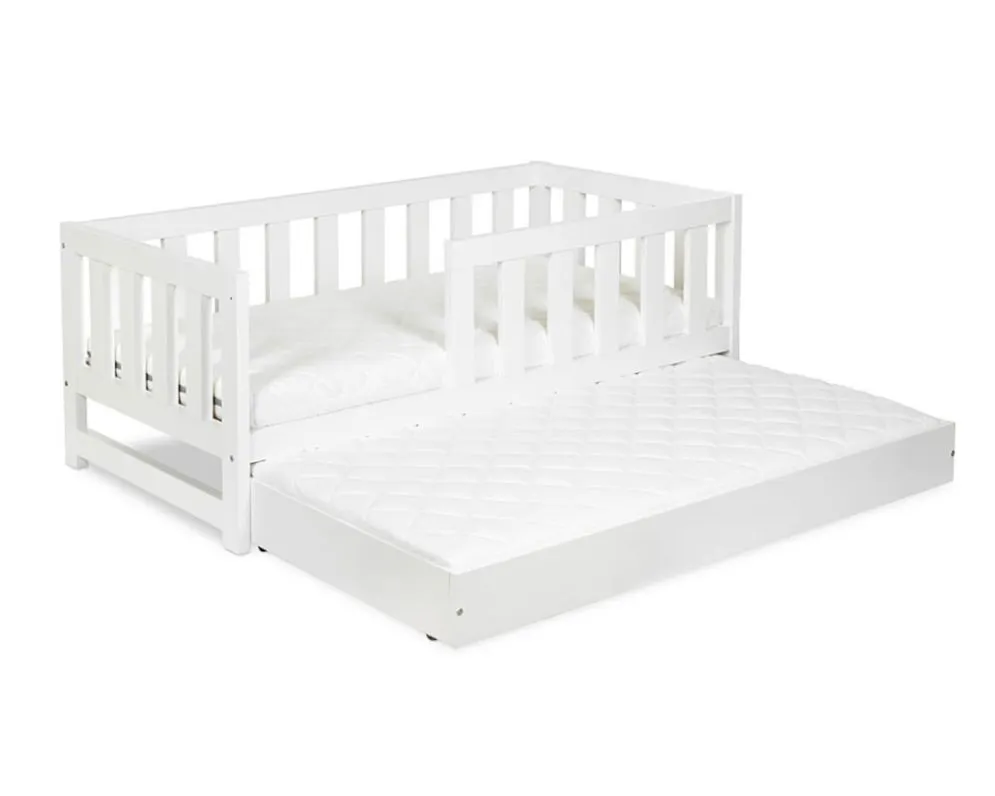 Łóżko młodzieżowe AMELIA 160x80 białe skandynawskie I sklep meblowy MIRAT. styl SKANDYNAWSKI kolekcja AMELIA