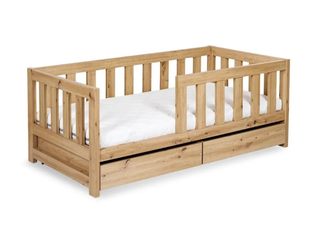 Łóżko młodzieżowe AMELIA 160x80 dąb jednosobowe I sklep meblowy MIRAT.  kolekcja AMELIA