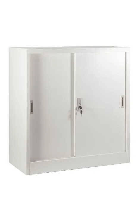 Szafka metalowa XD-020 biała do biura przesuwna | MIRAT. w stylu  kolekcja