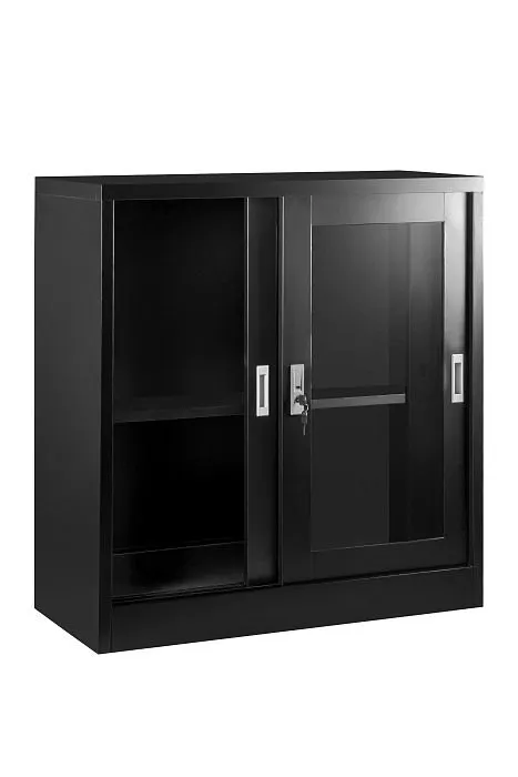 Szafka metalowa XD-018 czarna do biura na dokumenty | MIRAT. w stylu  kolekcja