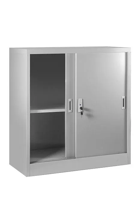 Szafka metalowa XD-020 szara biurowa z zamkiem | MIRAT. w stylu kolekcja