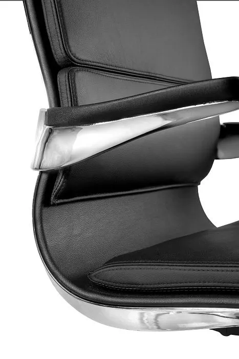 Fotel biurowy SAVILLE czarny ekoskóra z mechanizmem multiblock | MIRAT. w stylu  kolekcja