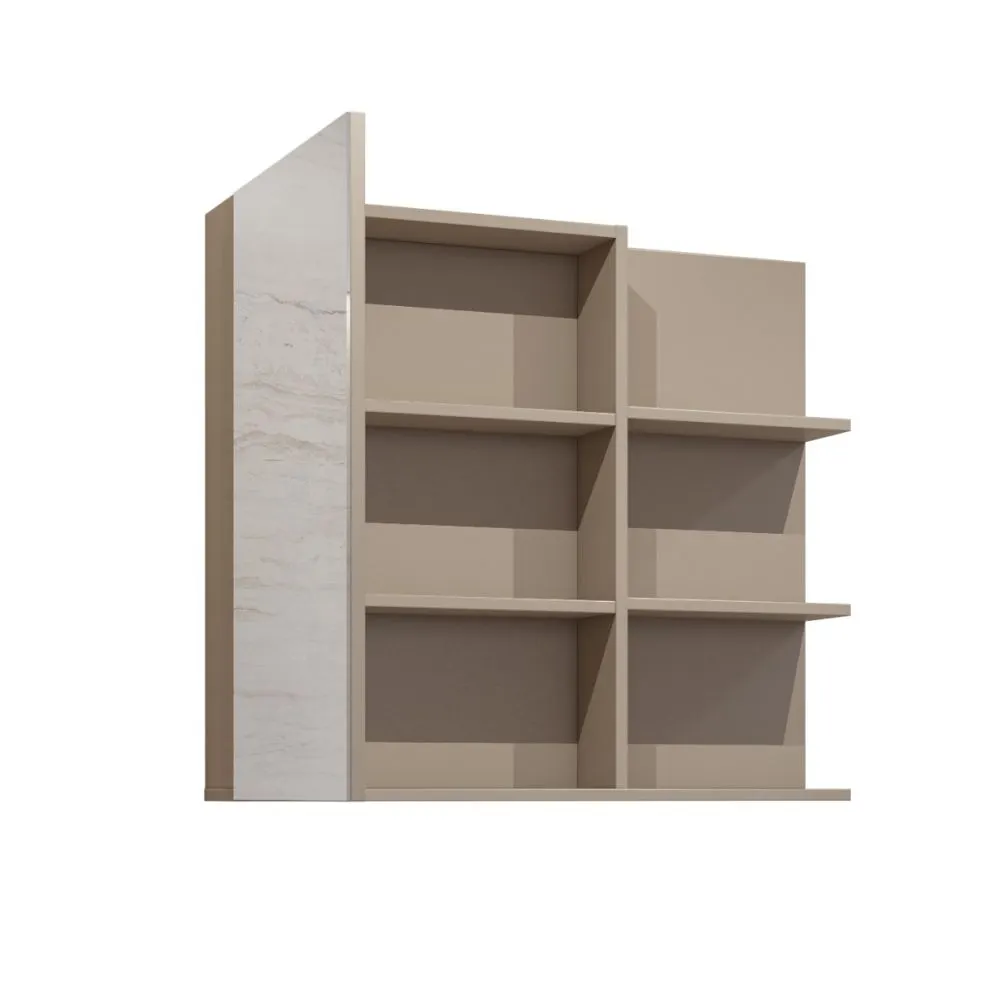 Szafka łazienkowa GAJA 1D 78cm congo z lustrem wisząca  I sklep meblowy MIRAT.  kolekcja GAJA