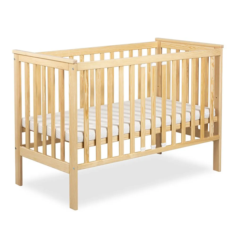 Łóżeczko dziecięce FILIP 120x60 sosna drewniane I sklep meblowy MIRAT. styl SKANDYNAWSKI