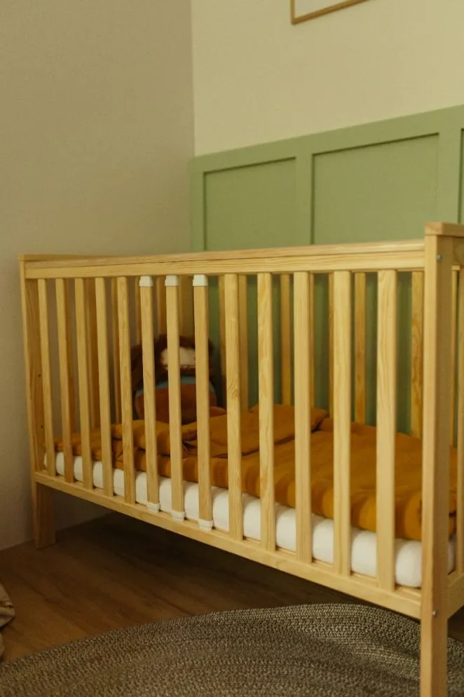 Łóżeczko dziecięce FILIP 120x60 sosna drewniane I sklep meblowy MIRAT. styl SKANDYNAWSKI