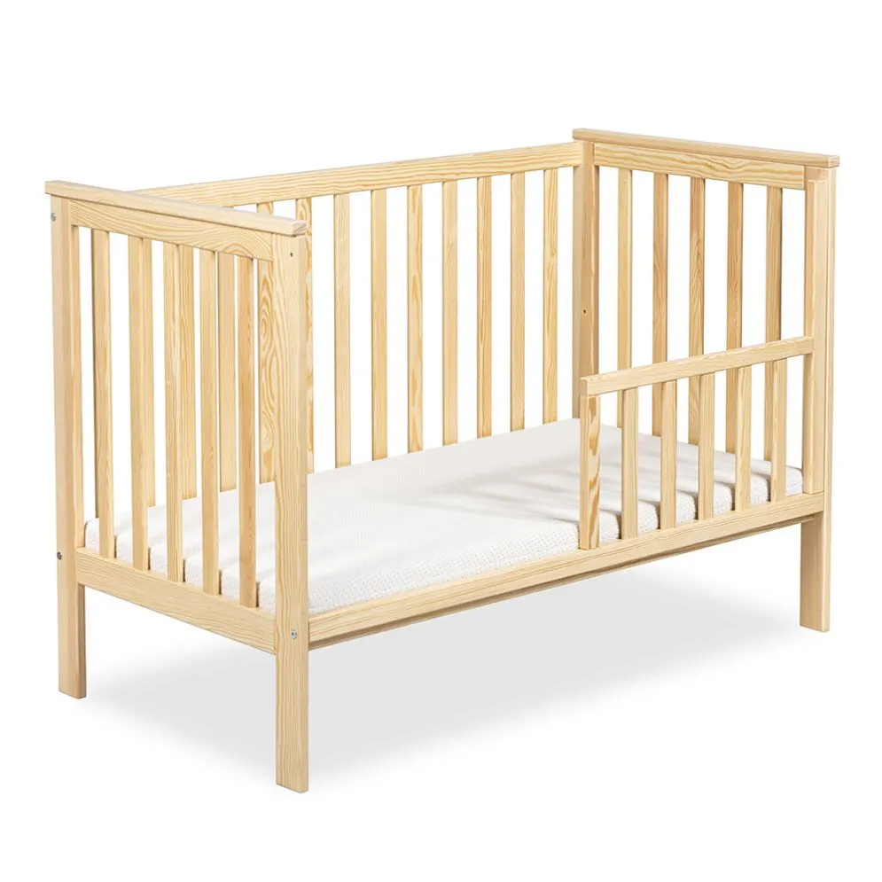 Łóżeczko dziecięce FILIP 120x60 sosna drewniane I sklep meblowy MIRAT. styl SKANDYNAWSKI