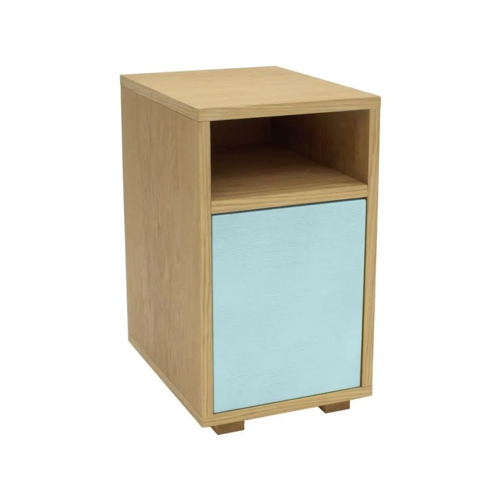 Szafka nocna SIMPLE drewniana z półką | MIRAT. w stylu  kolekcja