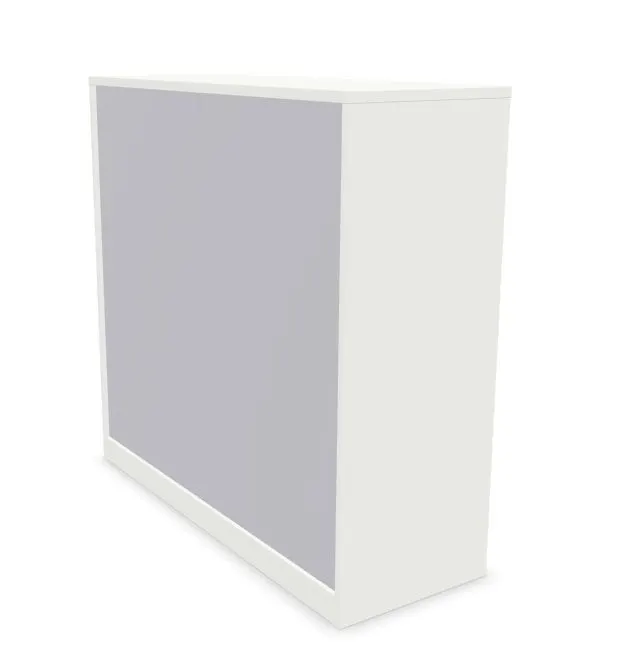 Szafka biurowa przesuwna EASY SPACE CABINET S 3-OH 120cm biała zamykana I sklep meblowy MIRAT.