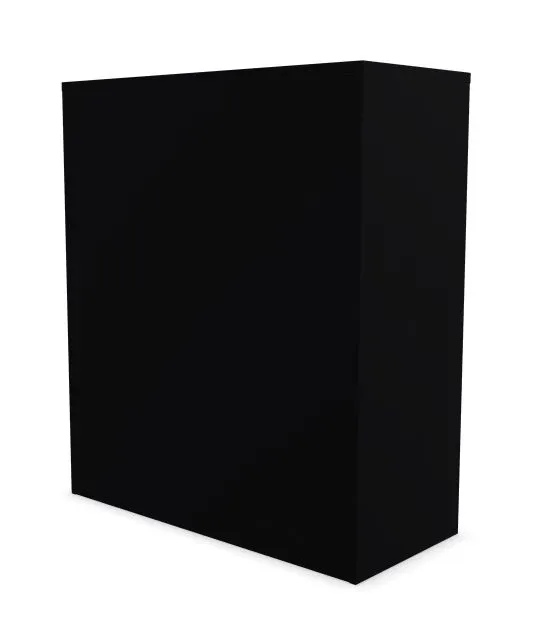 Szafka biurowa przesuwna EASY SPACE CABINET S 3-OH 100cm czarna zamykana I sklep meblowy MIRAT.
