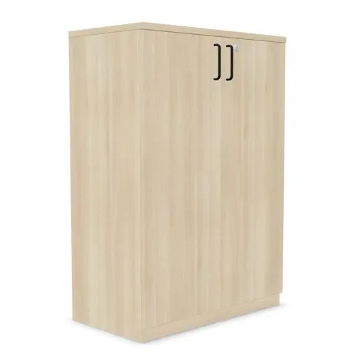 Komoda biurowa EASY SPACE CABINET H-D2 3-OH 80cm akacjowa zamykana I sklep meblowy MIRAT.