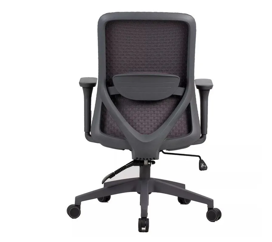 Fotel biurowy Q-744 szary z regulowanymi podłokietnikami I sklep meblowy MIRAT.