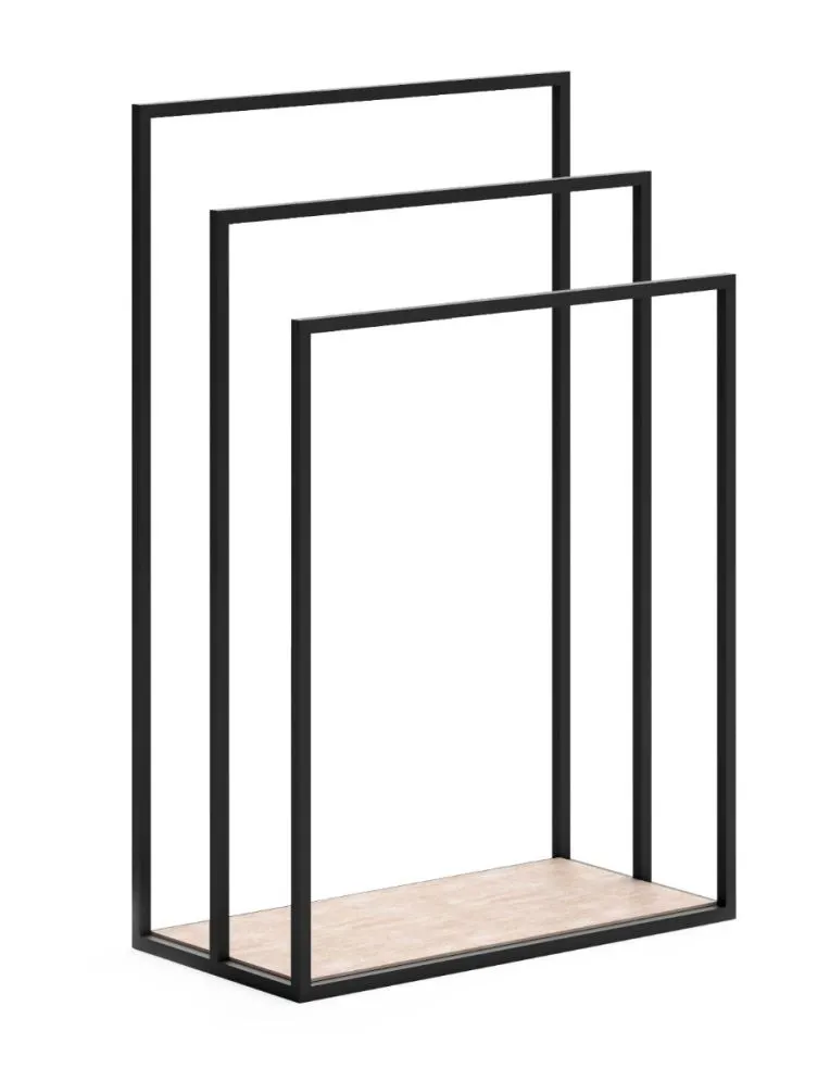 Wieszak na ręczniki JM-01 łazienkowy stojący | MIRAT. styl LOFT