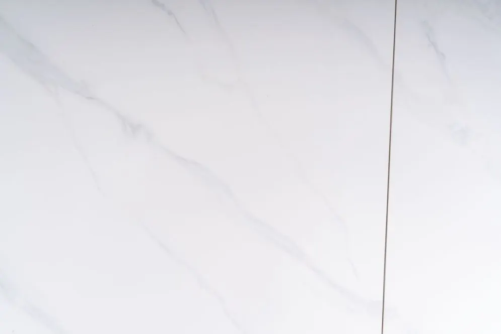 Stół rozkładany JOHN 120(180)x85 biały/czarny mat I sklep meblowy MIRAT. styl GLAMOUR, LOFT