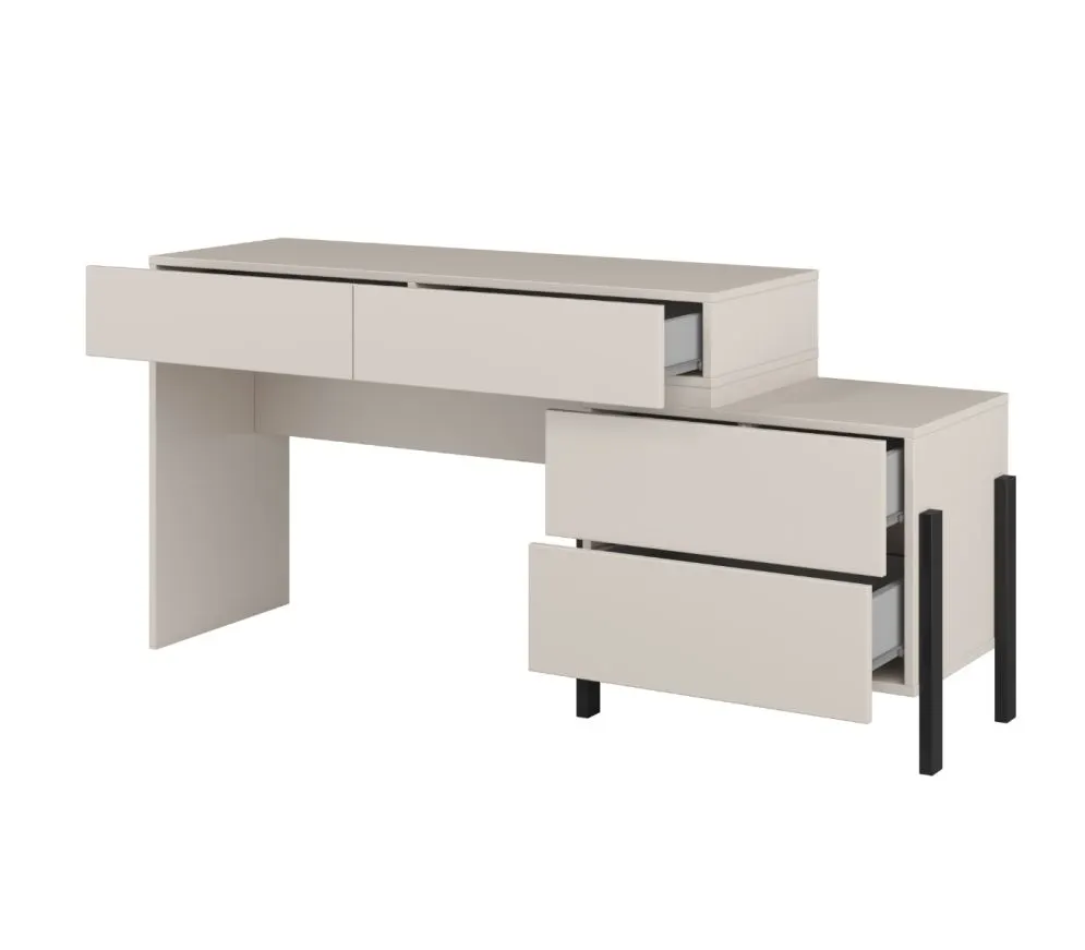 Toaletka JUKON 4S kaszmirowa elegancka I sklep meblowy MIRAT.