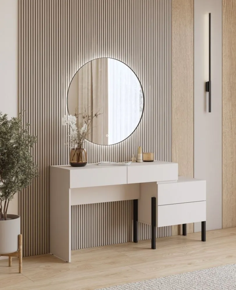 Toaletka JUKON 4S kaszmirowa elegancka I sklep meblowy MIRAT.