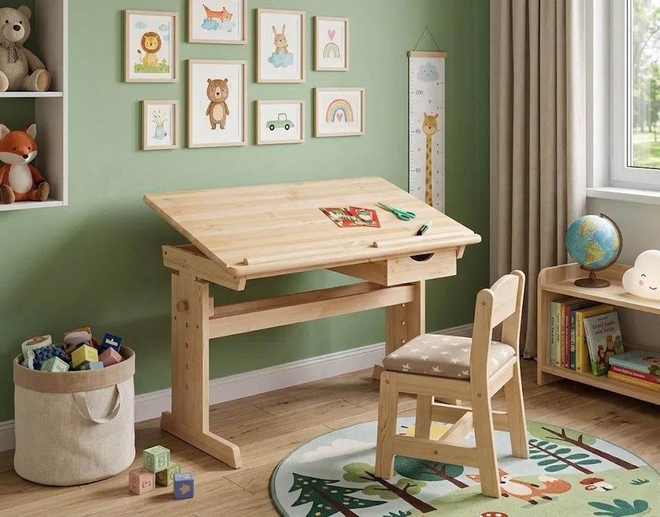 Biurko Julia z regulowanym blatem i wysokością | MIRAT.