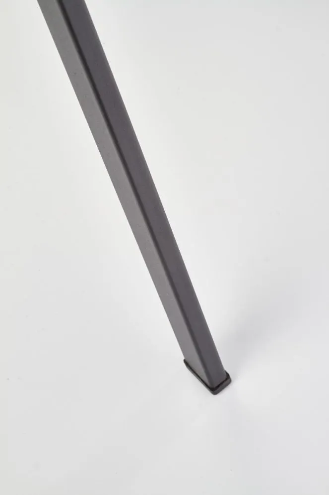 Krzesło K360 musztardowe na czarnych nogach | MIRAT.