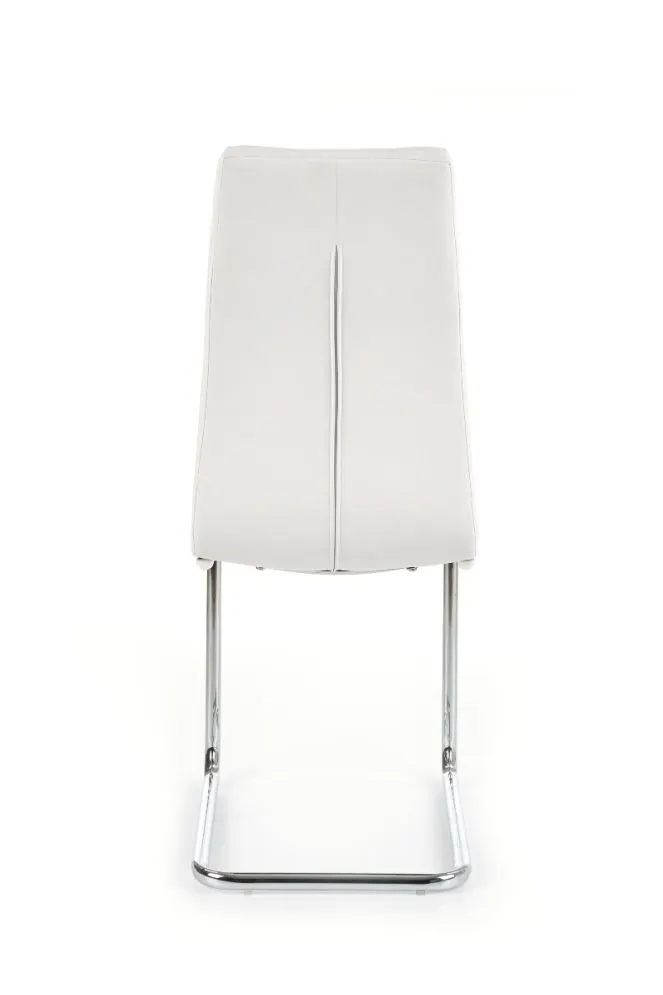 Krzesło K147 białe na płozie do jadalni Halmar | MIRAT.