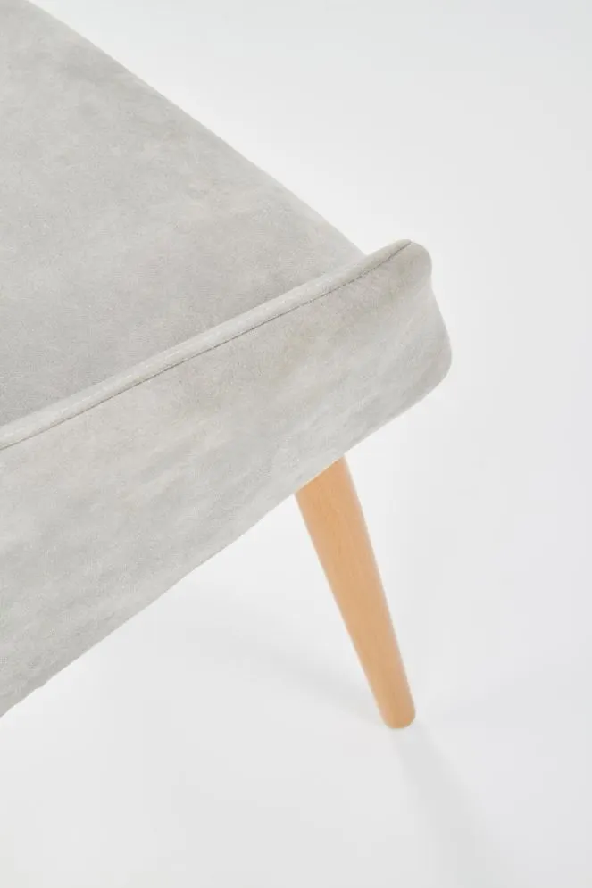 Krzesło K287 szare z metalowymi nogami | MIRAT.