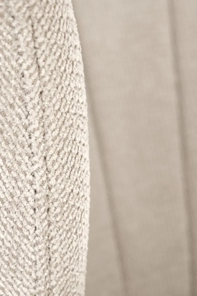 Krzesło tapicerowane K459 beżowe nowoczesne do jadalni | MIRAT. styl LOFT