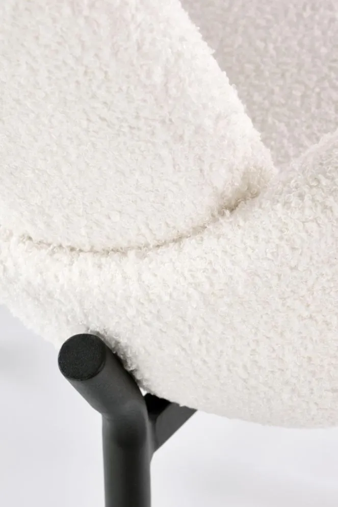 Krzesło K477 kremowe na metalowych nogach | MIRAT. w stylu LOFT kolekcja