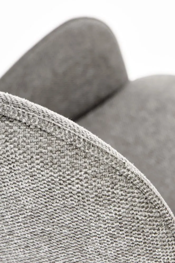 Krzesło K481 szare tapicerowane materiałem | MIRAT. w stylu LOFT kolekcja