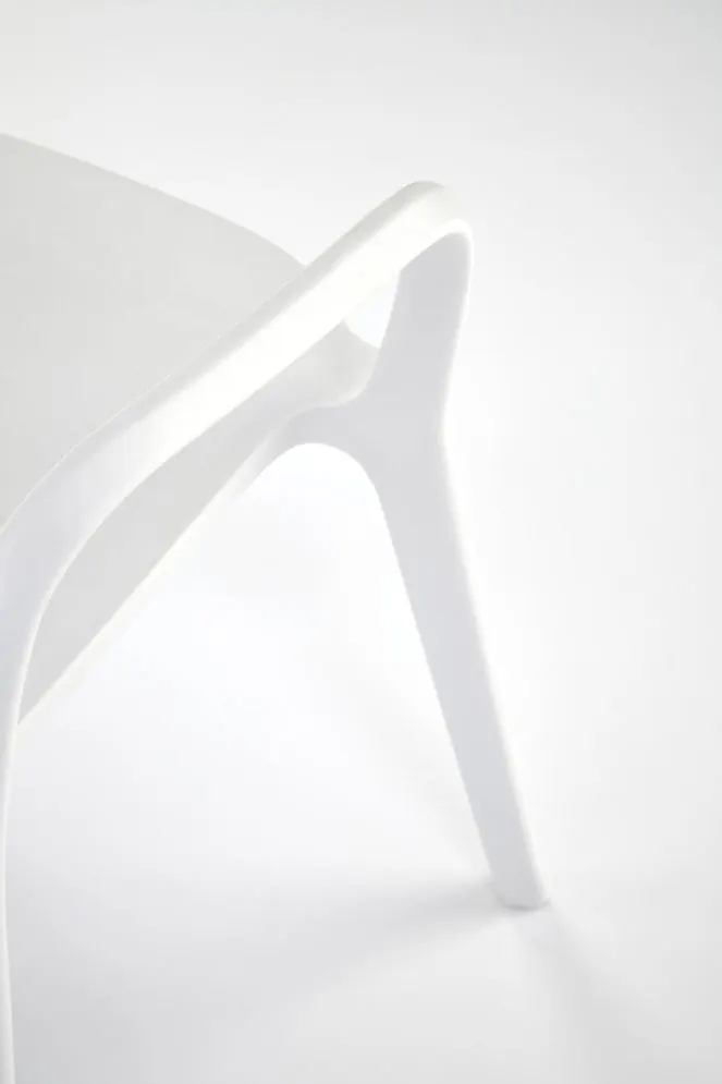 Krzesło K491 białe na taras I sklep meblowy MIRAT.