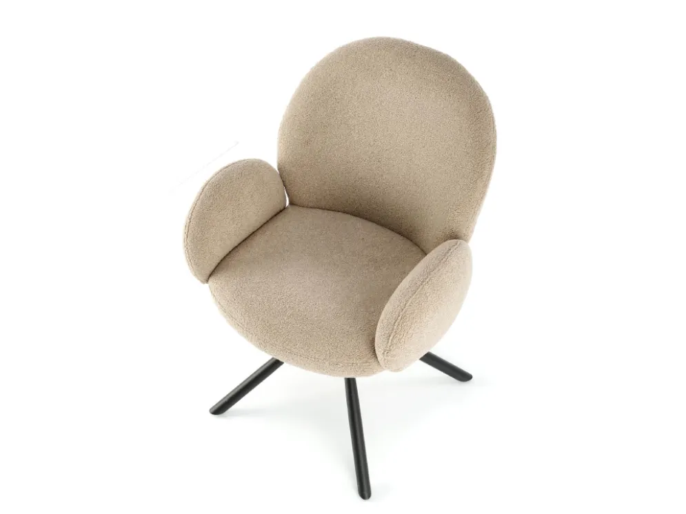 Krzesło K498 beżowe obrotowe I sklep meblowy MIRAT.