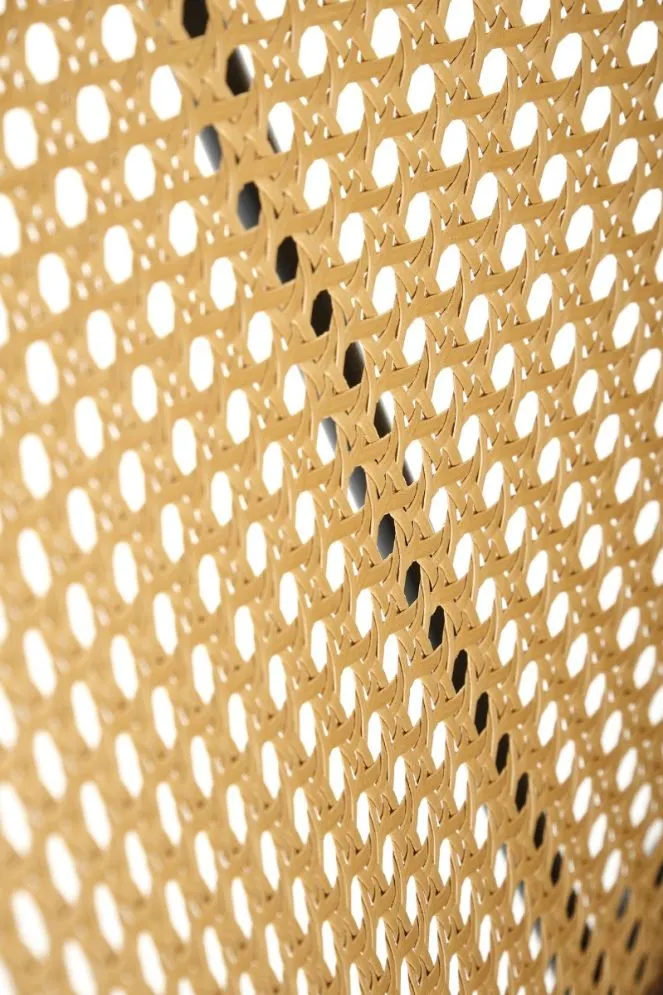 Krzesło K508 VELVET szare  oparciem z plecionki I sklep meblowy MIRAT. styl VINTAGE