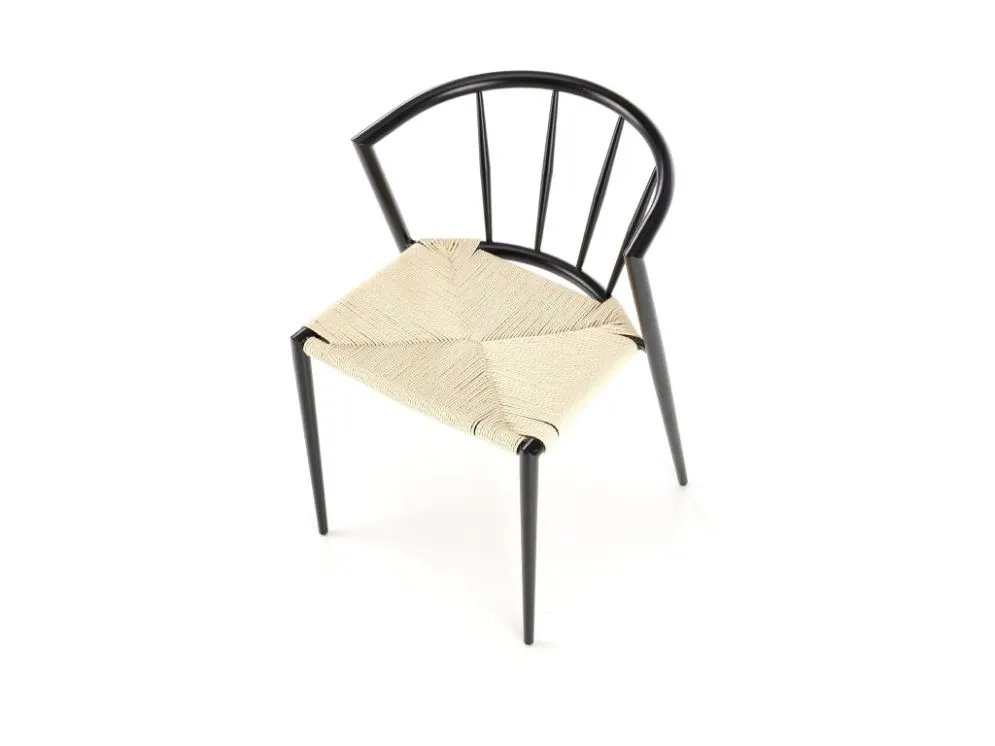 Krzesło K515 kremowe sztaplowane I sklep meblowy MIRAT.