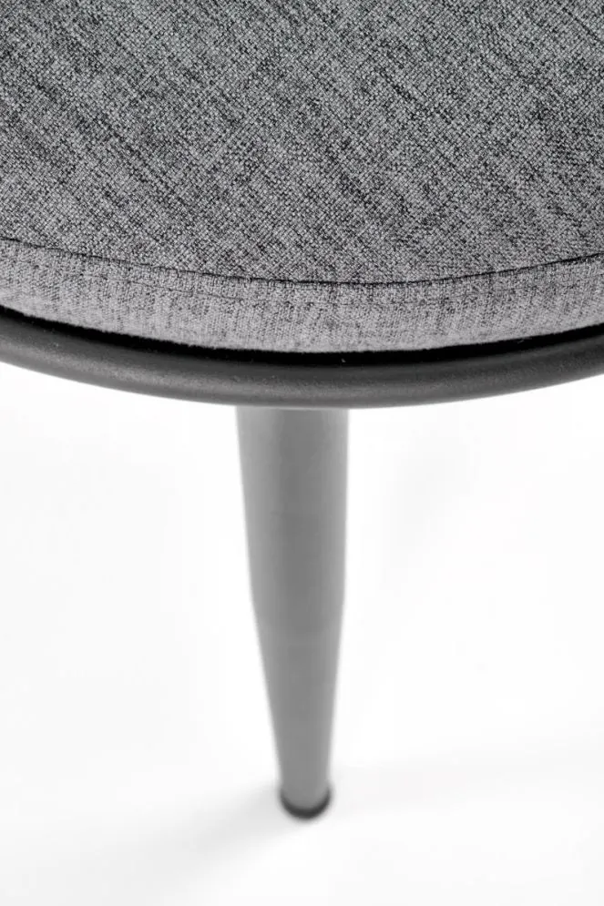 Krzesło K516 szare z plecionym oparciem I sklep meblowy MIRAT.