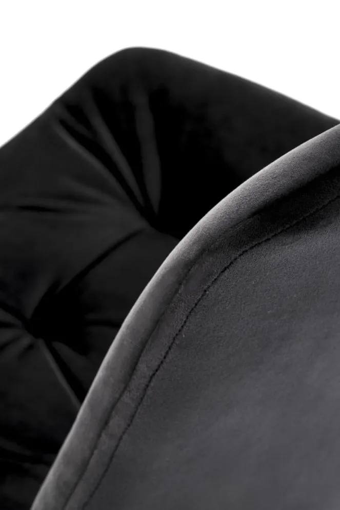 Krzesło K519 VELVET czarne w stylu loft I sklep meblowy MIRAT.