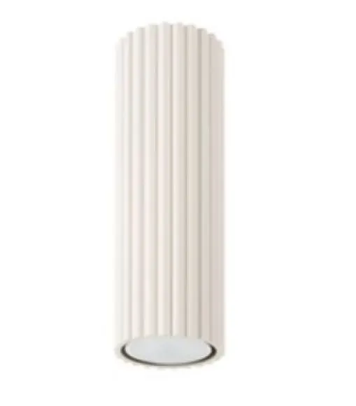 Plafon KARBON 20 beżowy ryflowany minimalistyczny | sklep MIRAT  kolekcja karbon