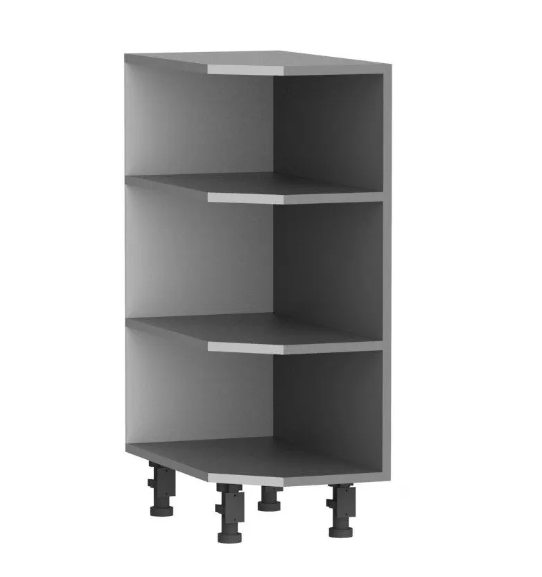 Szafka kuchenna stojąca 29 NATALIA DPO P/L szara z półkami | MIRAT.  kolekcja NATALIA