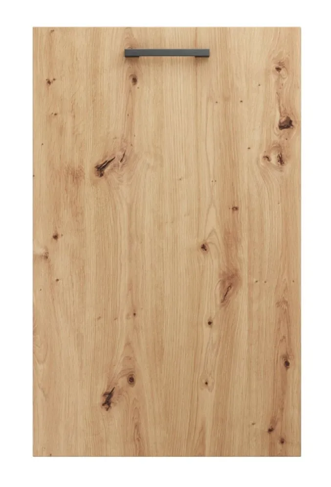 Front do zabudowy zmywarki 45 CLARA PZ dąb z uchwytem | MIRAT. w stylu kolekcja CLARA