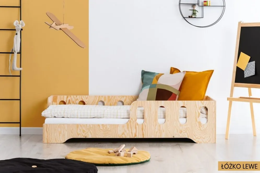 Łóżko dziecięce KIKI 1 70x140 sosna pojedyncze | MIRAT. w stylu  kolekcja