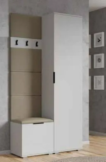 Panel tapicerowany CLIF P-50 50x35 beżowy na ścianę I sklep meblowy MIRAT.