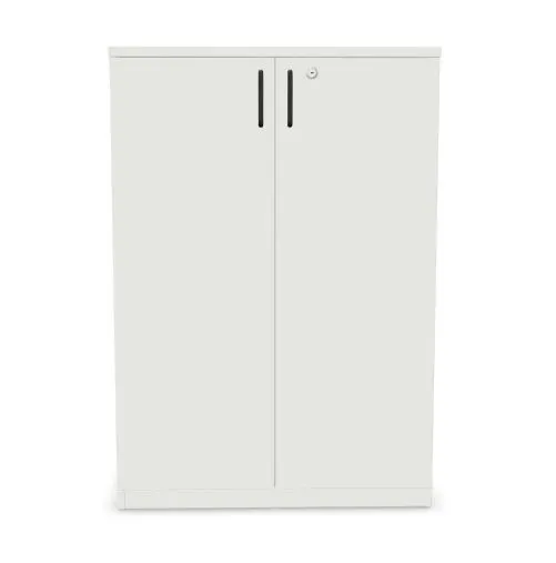 Komoda biurowa EASY SPACE CABINET H-D2 3-OH 80cm biała zamykana I sklep meblowy MIRAT.