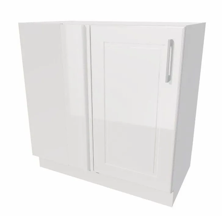 Szafka kuchenna narożna 90 NATALIA DNP P/L biała firmy Stolkar | MIRAT.  kolekcja NATALIA