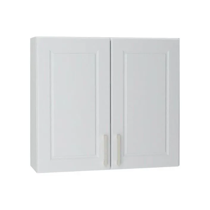 Szafka kuchenna wisząca 80 NATALIA W80 jasnoszara z półkami | MIRAT.  kolekcja NATALIA