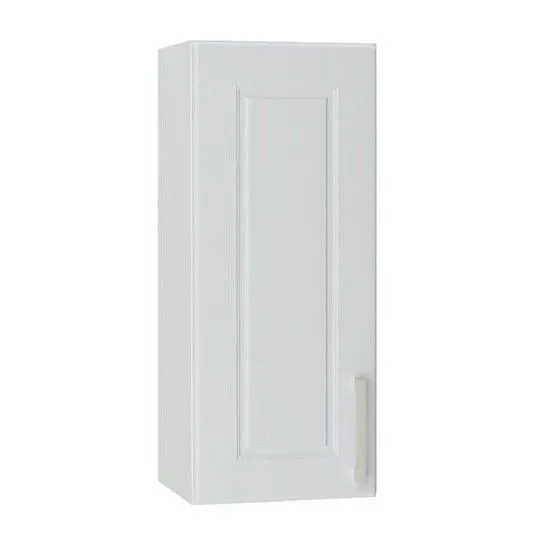 Szafka kuchenna wisząca 30 NATALIA W30 P/L jasnoszara z półkami | MIRAT.  kolekcja NATALIA